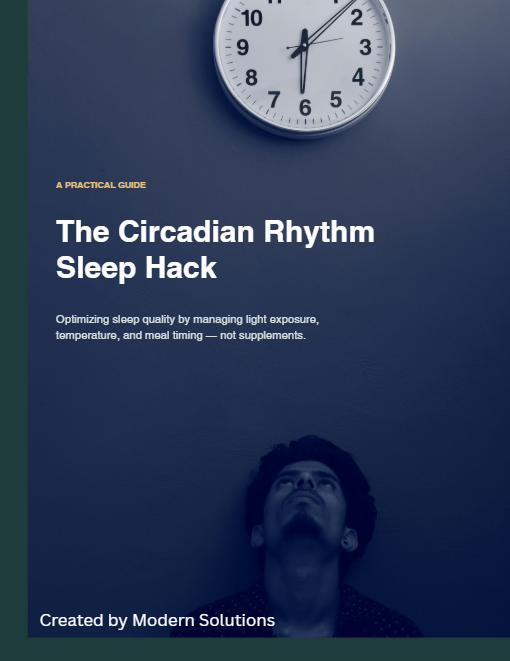 The Circadian Rhythm Sleep Hack